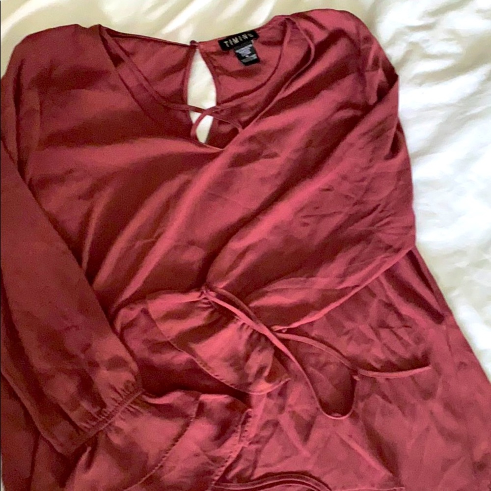 Timing Mauve Blouse